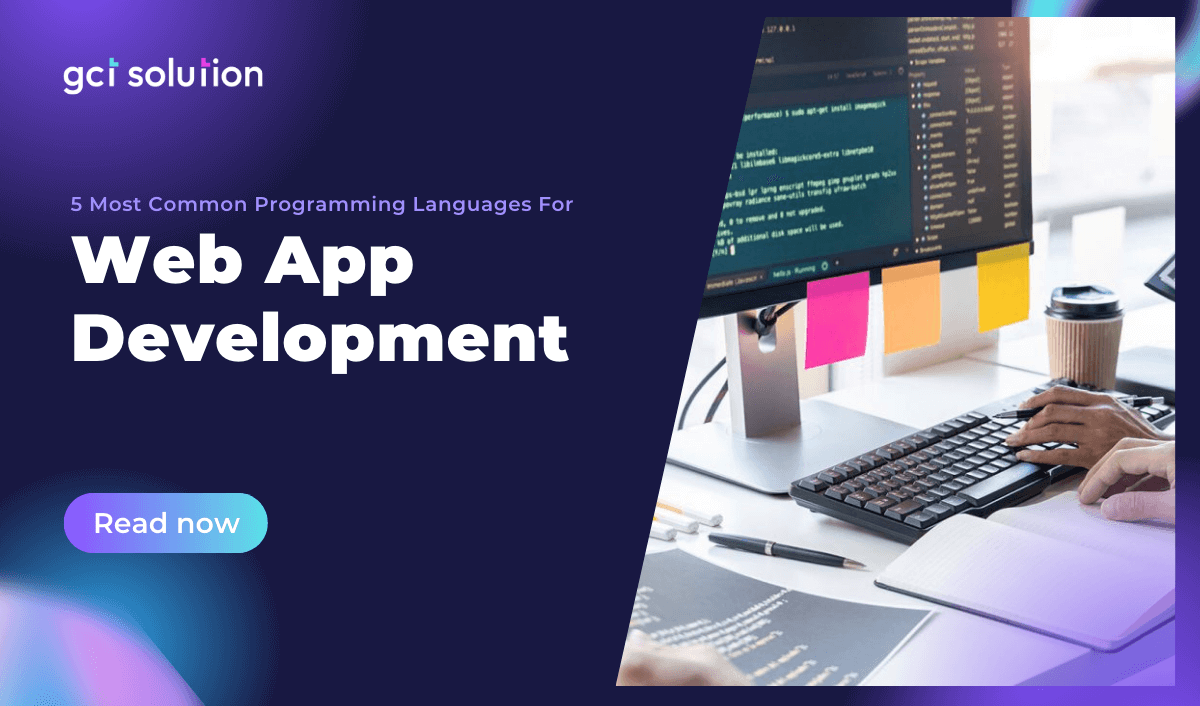 gct solution 5 programming languages web app development