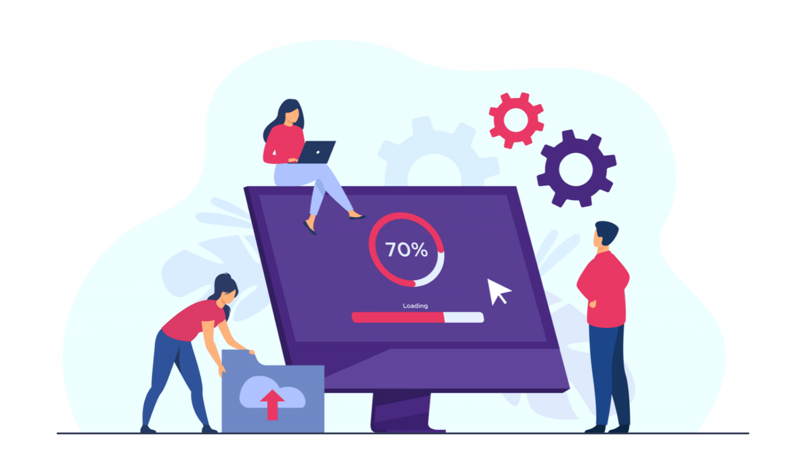 what is a website backend